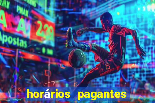 horários pagantes pg soft