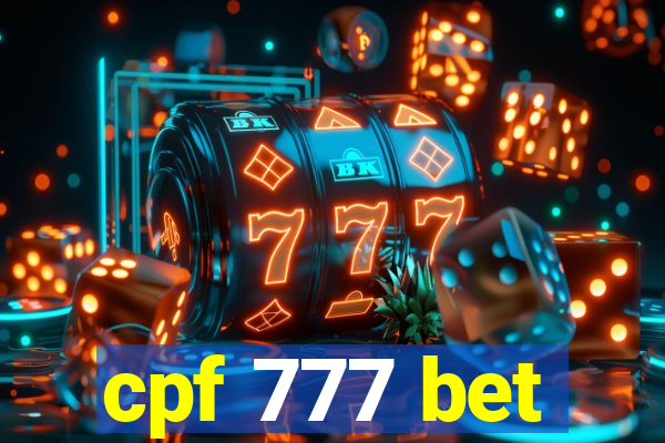 cpf 777 bet