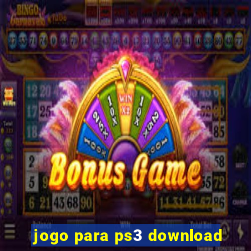 jogo para ps3 download