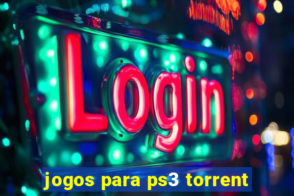 jogos para ps3 torrent