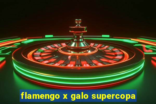 flamengo x galo supercopa