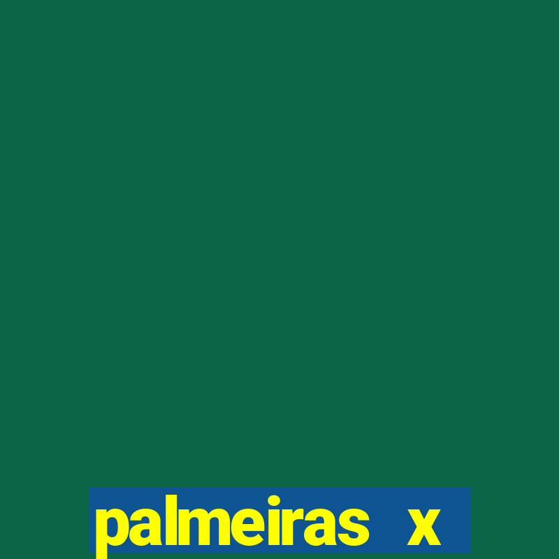 palmeiras x botafogo probabilidade