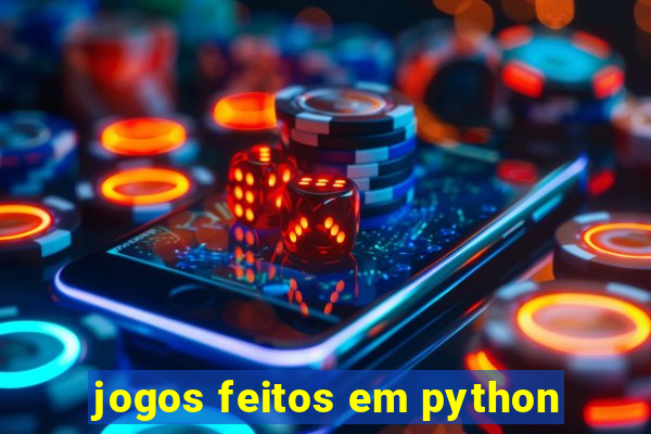 jogos feitos em python