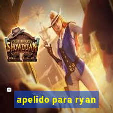 apelido para ryan