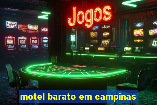 motel barato em campinas