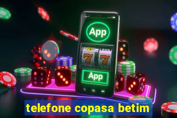 telefone copasa betim