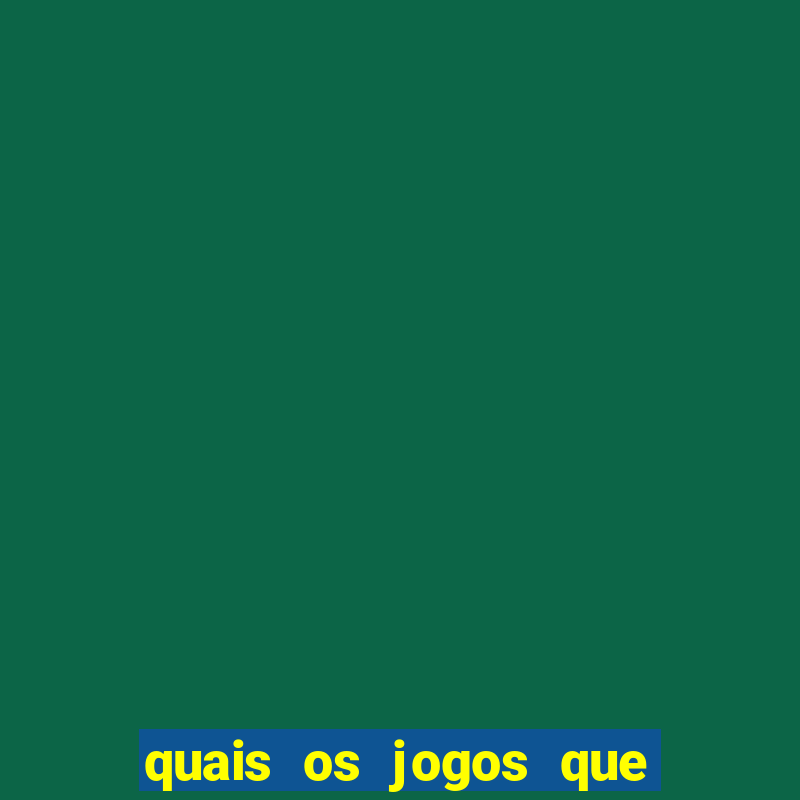 quais os jogos que ganha dinheiro de verdade no pix