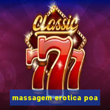 massagem erotica poa