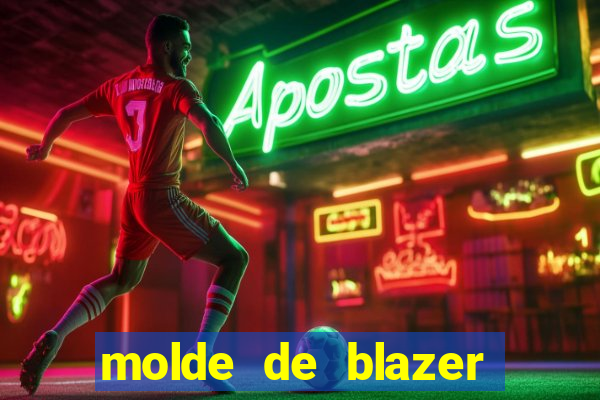 molde de blazer masculino para imprimir