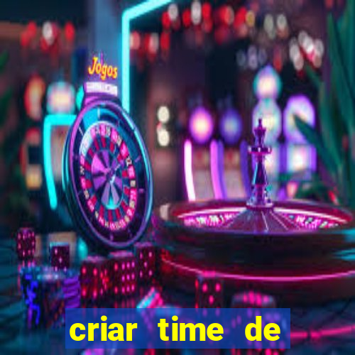 criar time de futebol simulador