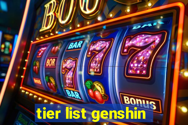 tier list genshin