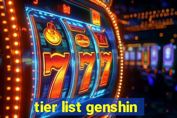 tier list genshin