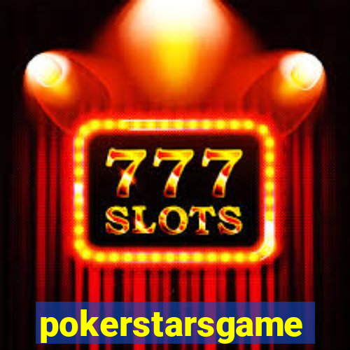 pokerstarsgame