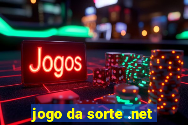 jogo da sorte .net