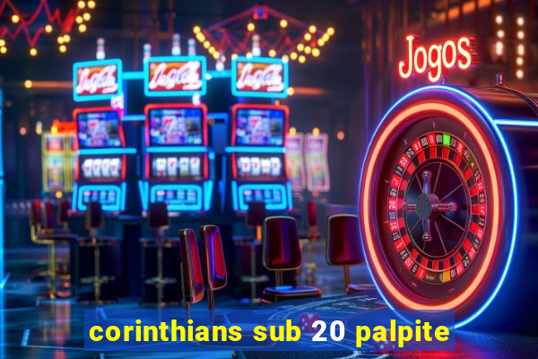 corinthians sub 20 palpite