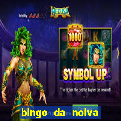 bingo da noiva para imprimir