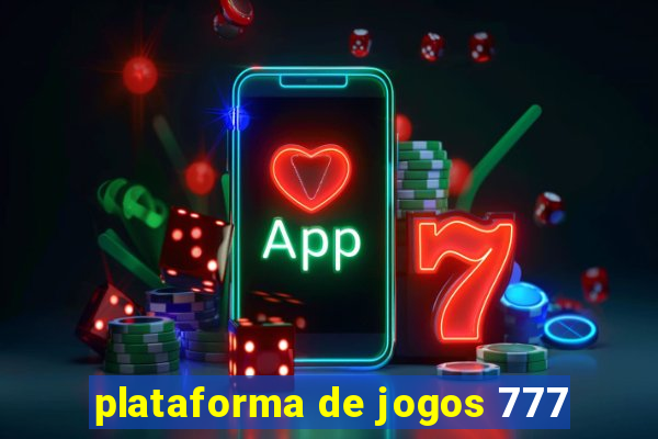 plataforma de jogos 777