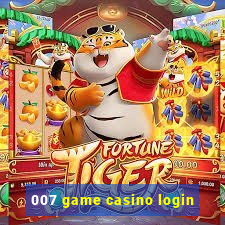 007 game casino login