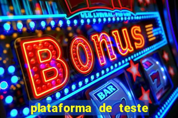 plataforma de teste de jogos pg