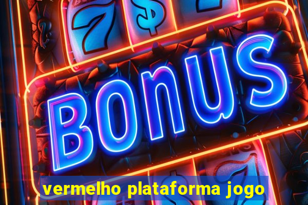 vermelho plataforma jogo