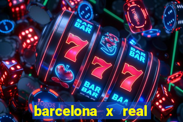 barcelona x real madrid multicanais