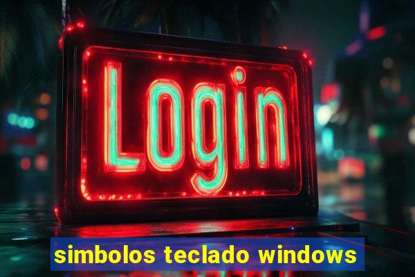 simbolos teclado windows