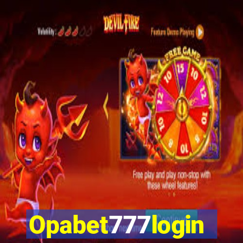 Opabet777login