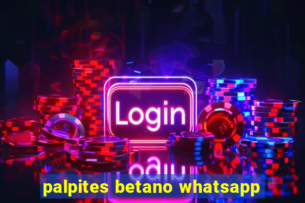 palpites betano whatsapp