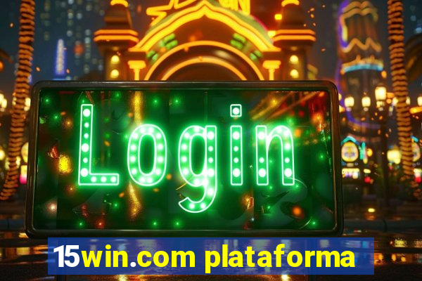 15win.com plataforma