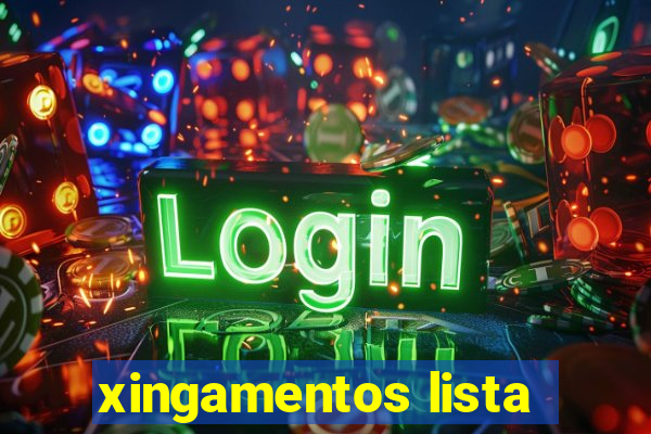 xingamentos lista