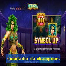 simulador da champions