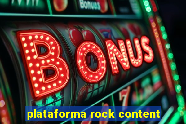 plataforma rock content