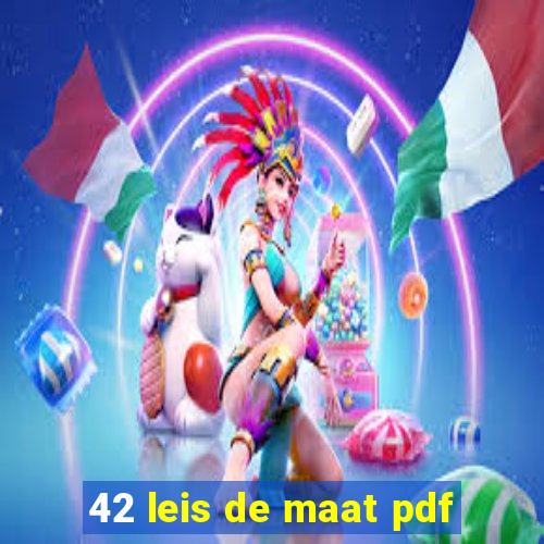 42 leis de maat pdf