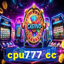 cpu777 cc