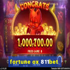 fortune ox 811bet