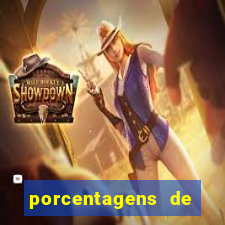 porcentagens de jogos pagantes