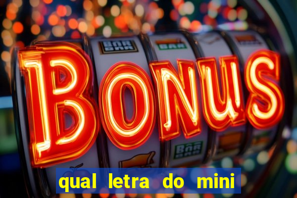 qual letra do mini dolar hoje