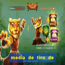 media de tiro de meta por jogo