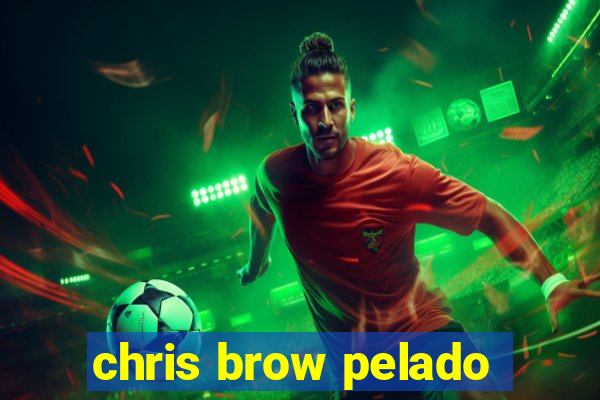 chris brow pelado