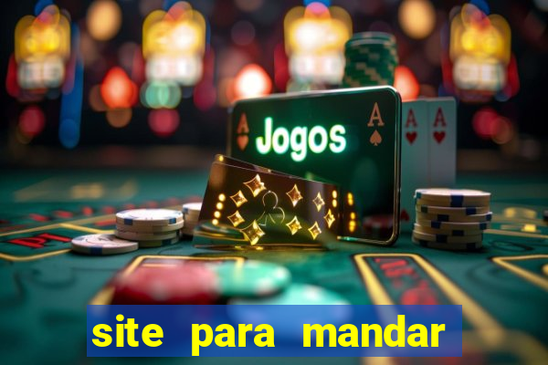 site para mandar cartas para presos