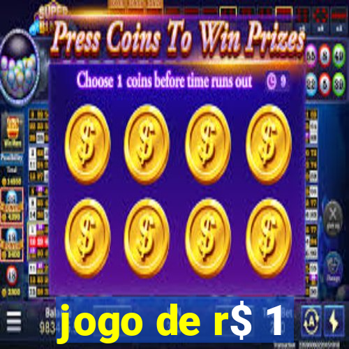 jogo de r$ 1