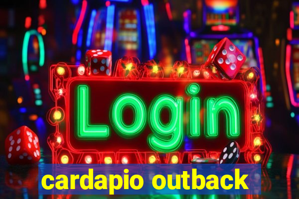 cardapio outback