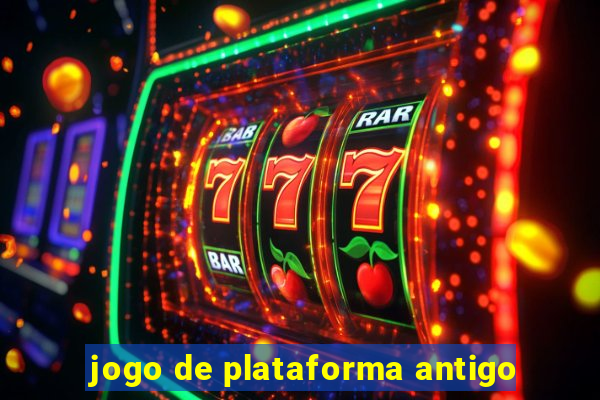 jogo de plataforma antigo