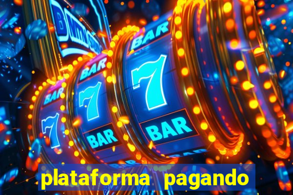 plataforma pagando bonus no cadastro