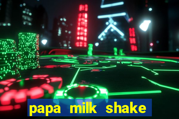 papa milk shake click jogos