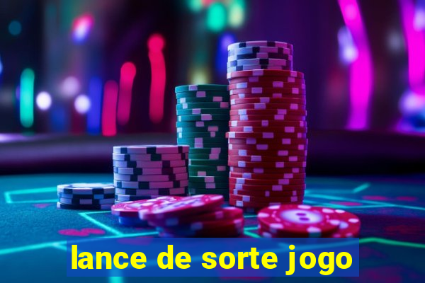 lance de sorte jogo