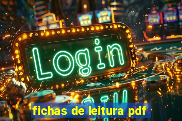 fichas de leitura pdf