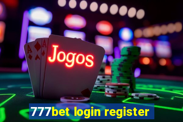 777bet login register