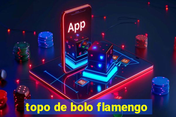 topo de bolo flamengo