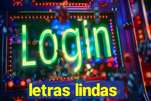 letras lindas